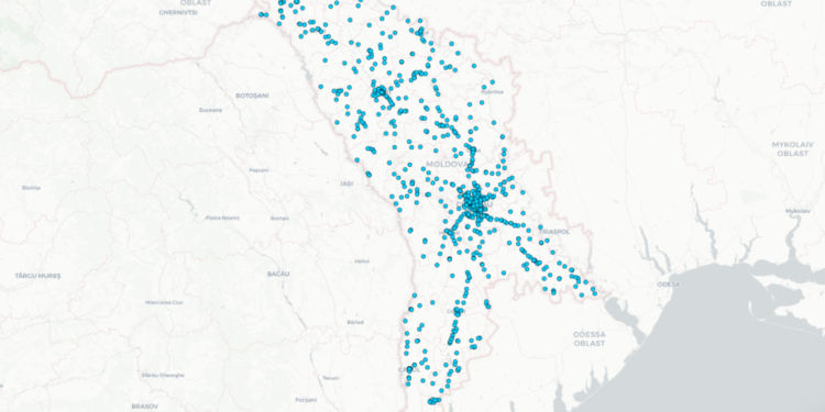 În Republica Moldova a fost creată o hartă interactivă: Șoferii se vor putea informa despre accidentele existente și starea drumurilor | VIDEO