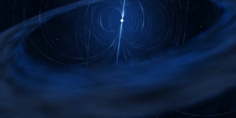 A fost descoperită o stea care ar fi unul dintre cei mai puternici magneți din Univers: „Șterge datele de pe carduri”