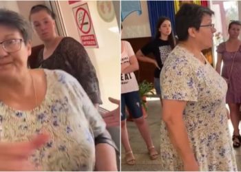 Scandal cu îmbrânceli la un liceu din comuna Bubuieci: Mai mulți părinți s-au luat la ceartă cu directorul. Care e motivul | VIDEO