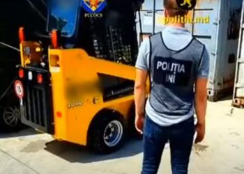 Măturătoare de străzi, generator și alte dispozitive furate din Italia de circa 2.000.000 lei – ridicate în Colonița, Chișinău