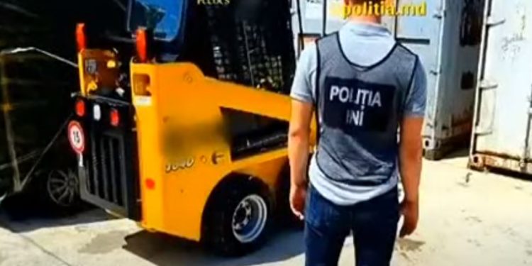 Măturătoare de străzi, generator și alte dispozitive furate din Italia de circa 2.000.000 lei – ridicate în Colonița, Chișinău