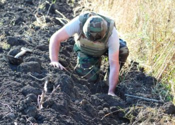 В Фалештском районе во время полевых работ нашли гранату