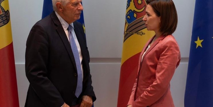 Josep Borrell, în vizită la Chișinău: Oficialul a discutat cu Maia Sandu și a semnat un acord cu Adrian Efros