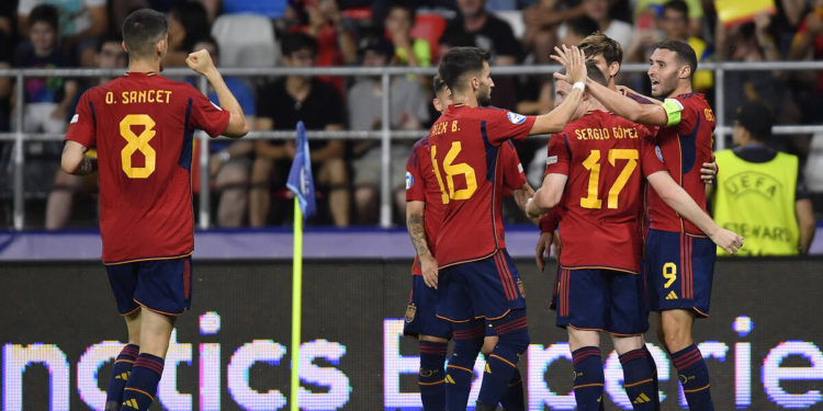 Испания забила семь мячей в ворота сборной Грузии в отборочном матче Евро-2024