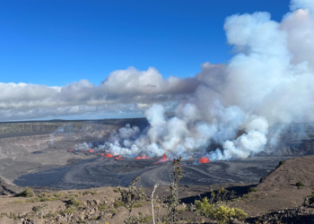 На Гавайях проснулся вулкан Килауэа