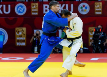 Judocanul Denis Vieru a obținut bronzul la Grand Slam-ul de la Baku