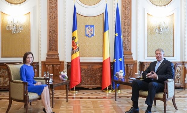 Maia Sandu a participat la Summitul celor Trei Mări, găzduit de România: La București, șeful statului s-a văzut cu omologul său român, Klaus Iohannis | VIDEO
