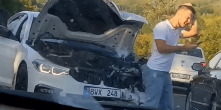 Попал в аварию на папином авто: водитель “пирожка” госпитализирован в больницу | FOTO