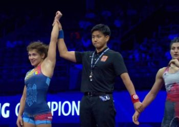 Anastasia Nichita, prima reprezentantă a Republicii Moldova calificată la proba de lupte, la Jocurile Olimpice