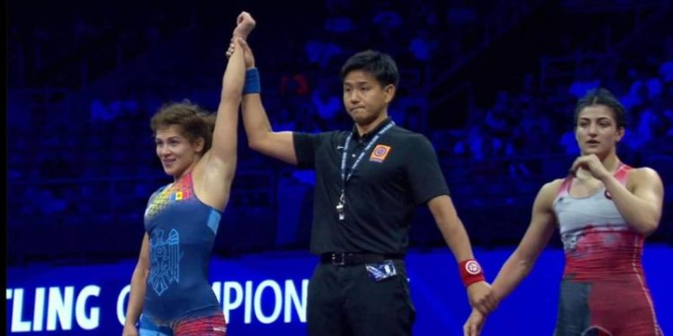 Anastasia Nichita, prima reprezentantă a Republicii Moldova calificată la proba de lupte, la Jocurile Olimpice