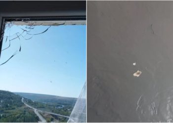 Incident în Râbnița, cu implicarea structurilor de forță transnistrene: Mai multe urme de gloanțe au rămas pe pereții unor blocuri de locuit din oraș. Reacția Biroului politici de reintegrare | VIDEO