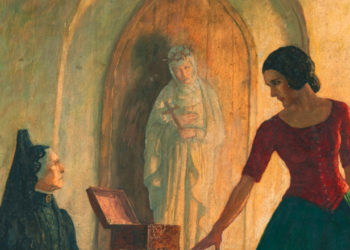 A cumpărat cu 4 dolari un tablou dintr-un magazin de vechituri și a avut o presimțire. Femeia a descoperit o adevărată comoară