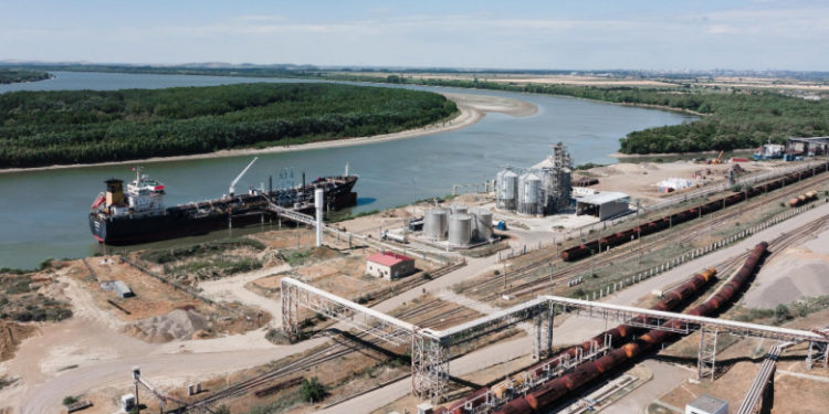 Marcel Ciolacu: România vrea să cumpere portul Giurgiulești din Republica Moldova