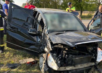 Grav accident cu implicarea unui Mercedes, la Edineț. Șoferul a decedat pe loc