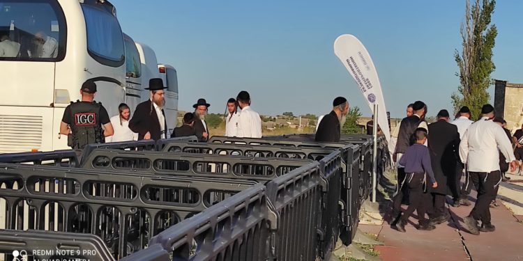 Pelerinajul spre Ucraina al evreilor hasidici continuă să se desfășoare în condiții de normalitate