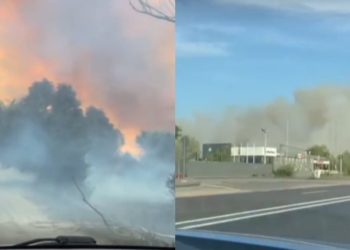 Пепел летал даже над столицей: в Страшенском районе загорелся камыш