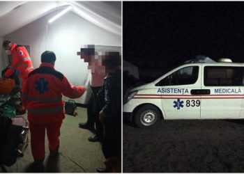La un pas de tragedie: Unui șofer ucrainean i s-a făcut rău la volan, la Palanca. Un ofițer i-a observat la timp mașina, ce se deplasa haotic printre alte automobile