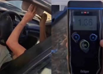 Beat la volan: Un bărbat de 44 de ani s-a ales cu dosar penal pentru conducerea vehiculului în stare avansată de ebrietate | VIDEO