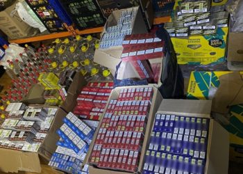 Afacere ilegală cu țigări și alcool etilic, deconspirată de polițiști în sudul țării