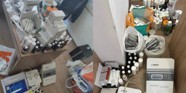 Intenționa să transporte aparate și produse cosmetologice, dar a fost deconspirat la vamă