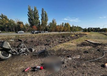 VIDEO 18+ | Не для слабонервных! Видео с места ДТП, где накануне погибли супруги мотоциклисты