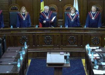 Magistrații CC examinează demersul avocaților partidului interzis „ȘOR”. Cererea Guvernului de a suspenda examinarea subiectului, respinsă | VIDEO