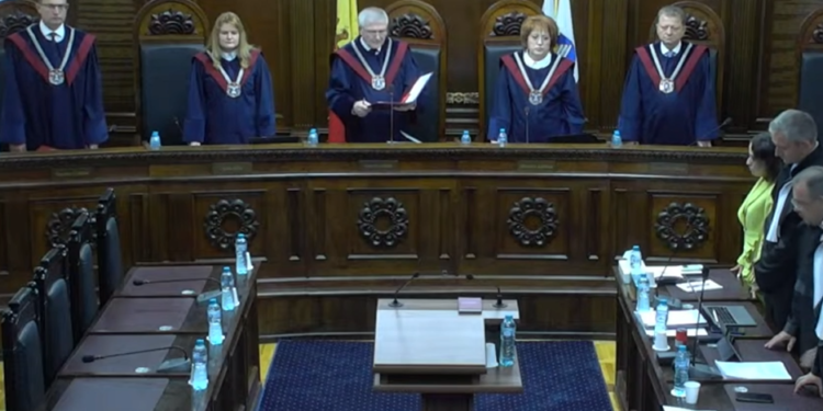 Magistrații CC examinează demersul avocaților partidului interzis „ȘOR”. Cererea Guvernului de a suspenda examinarea subiectului, respinsă | VIDEO