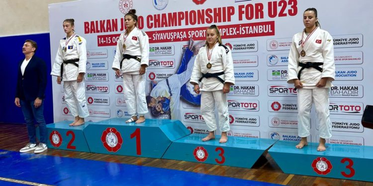 Moldoveanca Daniela Tcaci a cucerit bronzul la Balcaniada de judo U23, care a avut loc în Turcia