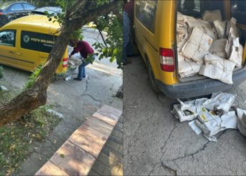 Iurie Cecan, despre livrarea ziarelor PAS de către Poșta Moldovei: Cum au fost aceste materiale tipărite dacă perioada legală pentru astfel de acțiuni începe mâine?