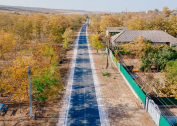Transformări impunătoare în Găgăuzia, la nici o sută de zile de la învestirea Evgheniei Guțul: Încă un proiect ambițios de infrastructură a fost realizat în localitatea Chioselia Rusă | VIDEO