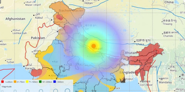 Cutremur de 6,4 în Nepal, resimțit și în India la New Dehli